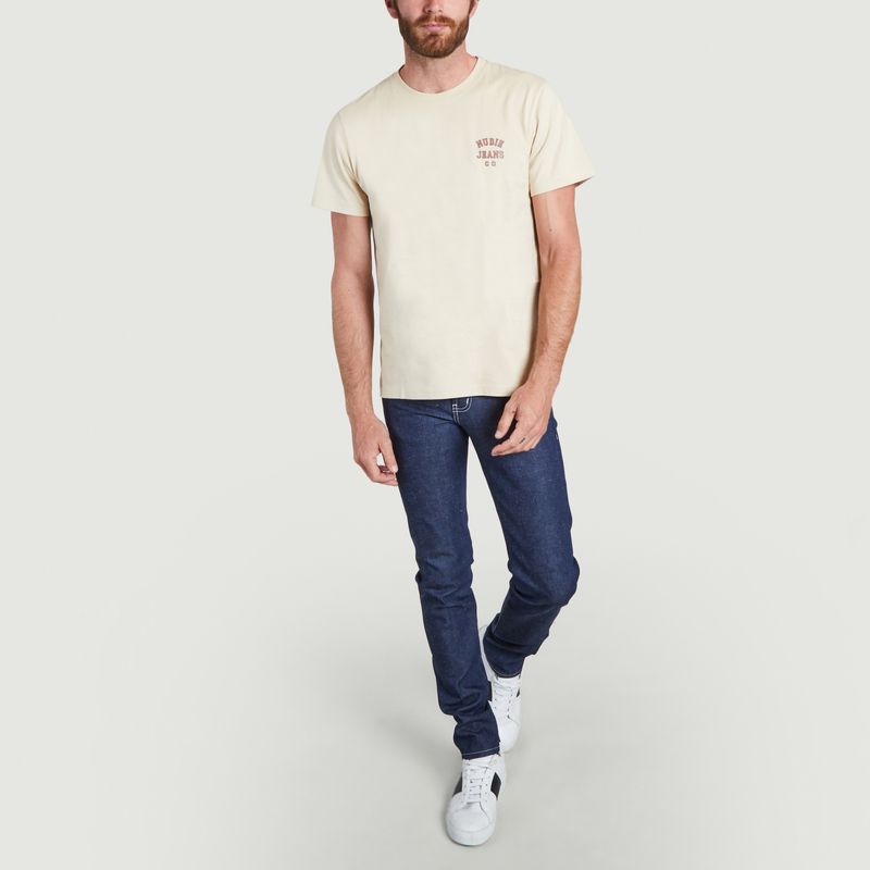 T-shirt Roy Logo en coton bio - Nudie Jeans