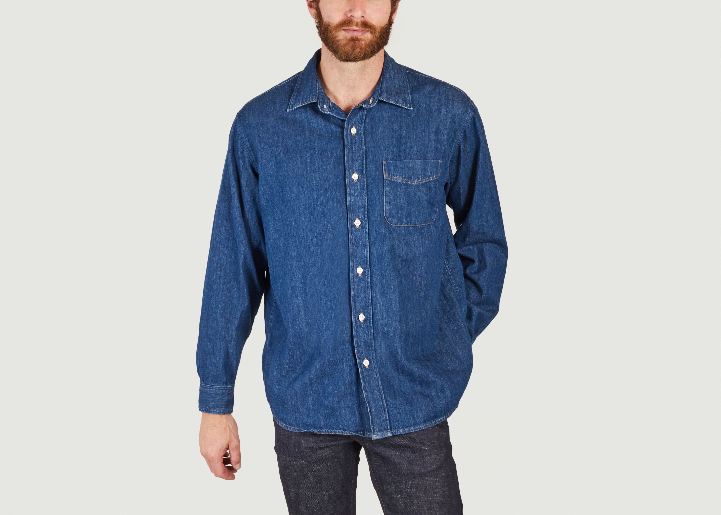 Chemise Filip Casual Some Kind Of Blue - Nudie Jeans
