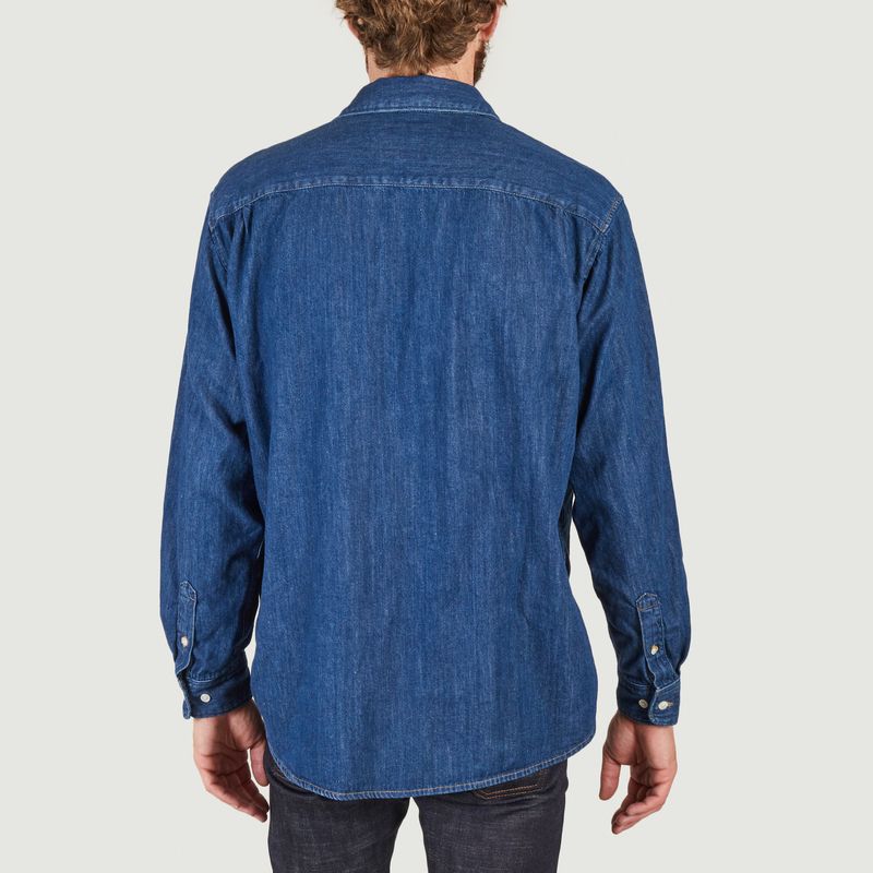 Chemise Filip Casual Some Kind Of Blue - Nudie Jeans