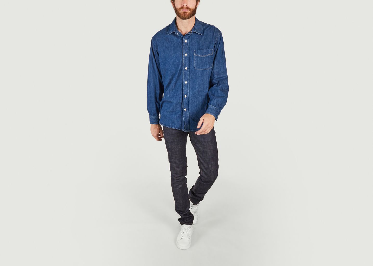 Casual Some Kind Of Blue Denim Shirt - Nudie Jeans