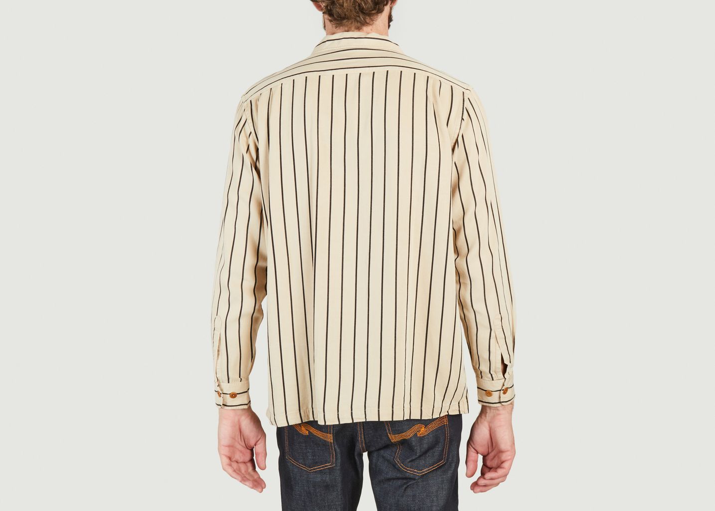  Vincent striped shirt  - Nudie Jeans