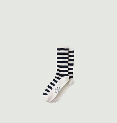 Socken Chunky Stripe Rebirth