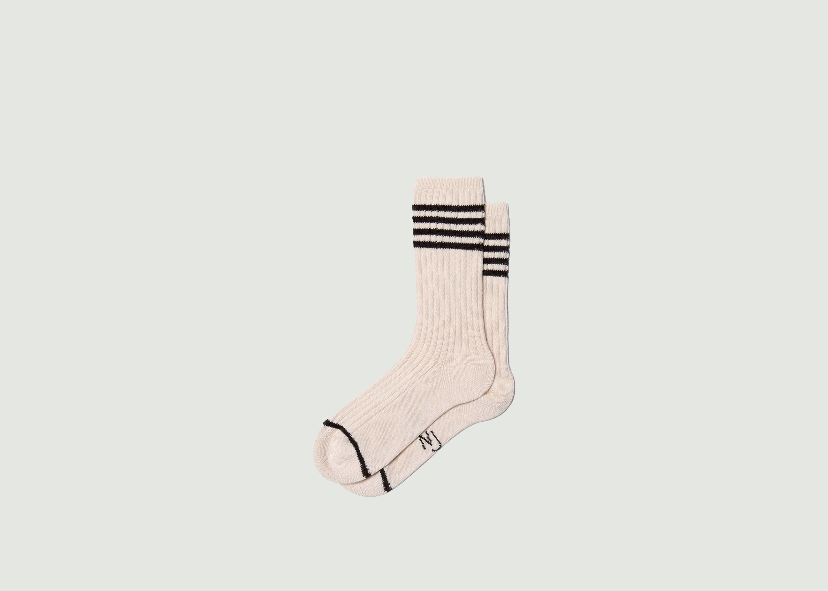 Chaussettes Tennis Rayées - Nudie Jeans