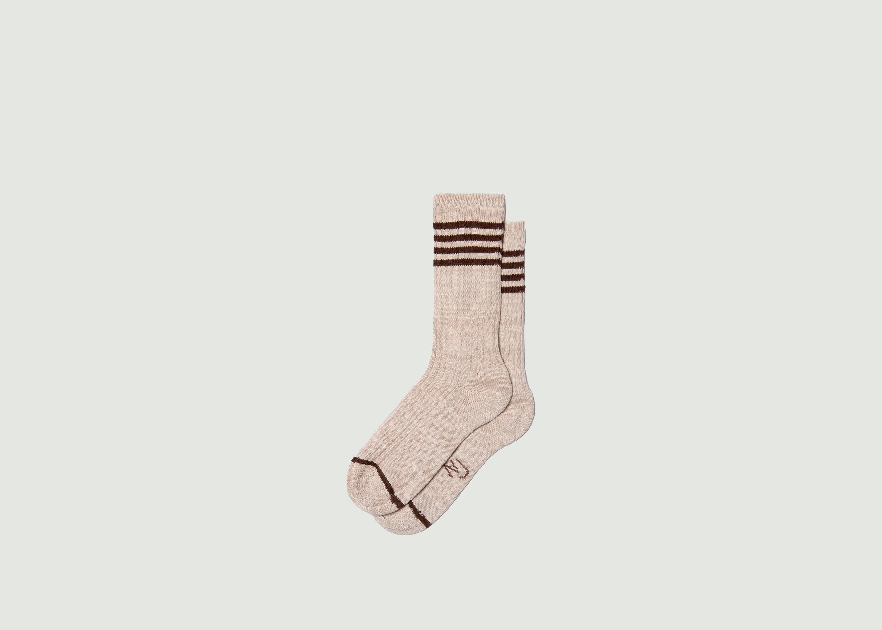 Chaussettes Tennis Rayées - Nudie Jeans