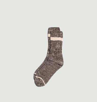 Men's Slub Stripe Socks