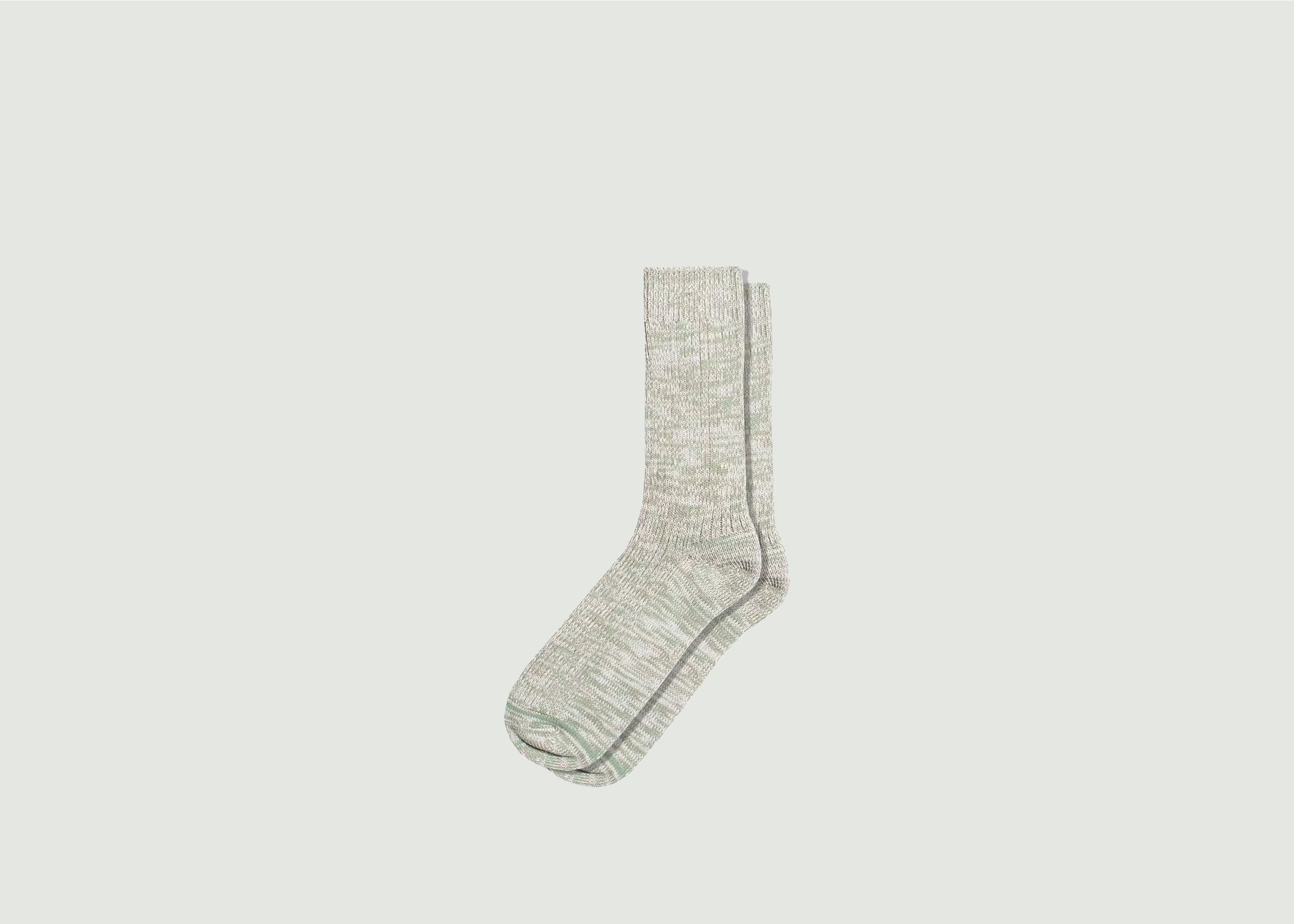 Chaussettes Slub Stripe Homme - Nudie Jeans