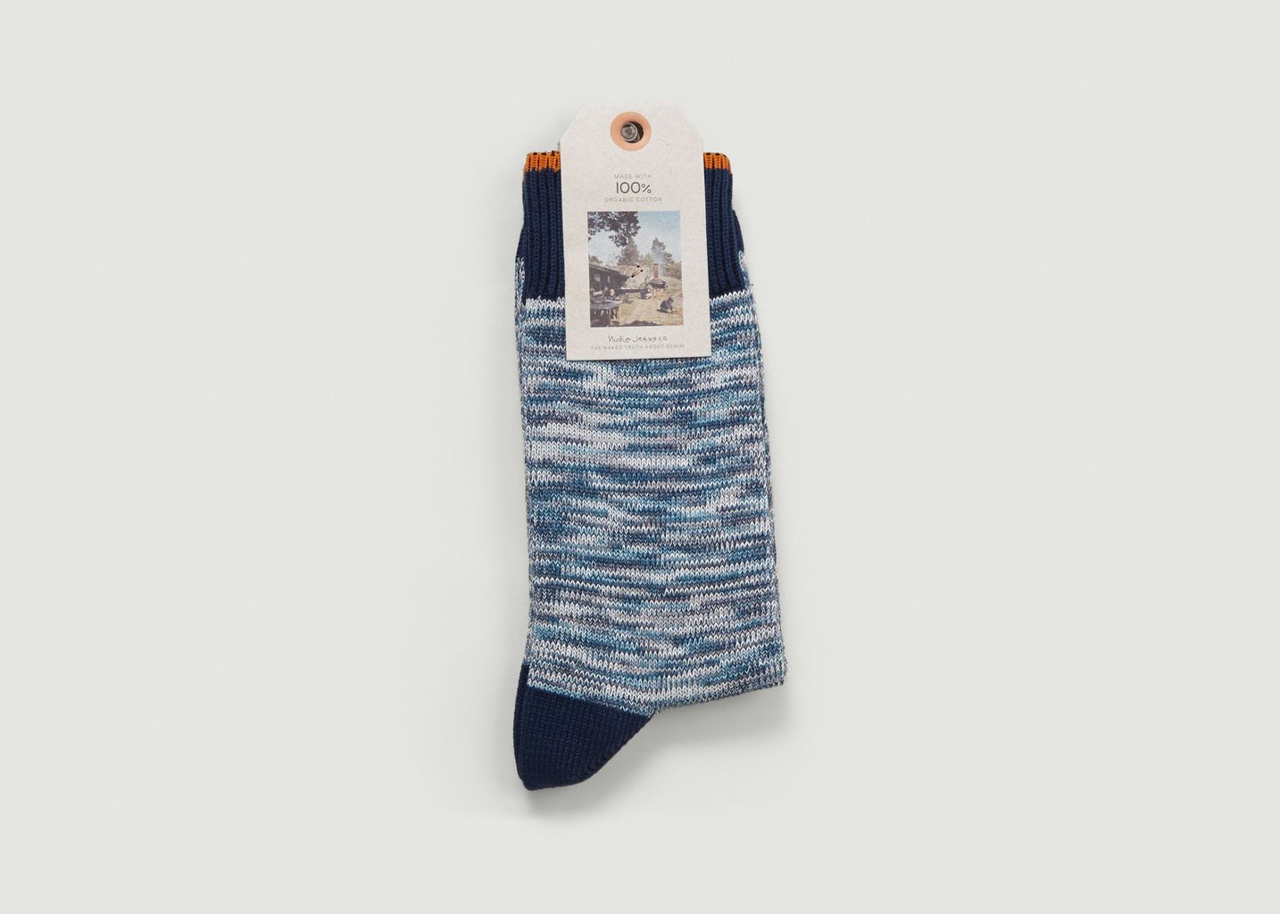 Chaussettes chinées Rasmusson - Nudie Jeans
