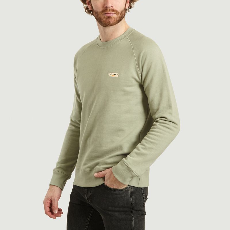 Sweat siglé Samuel - Nudie Jeans