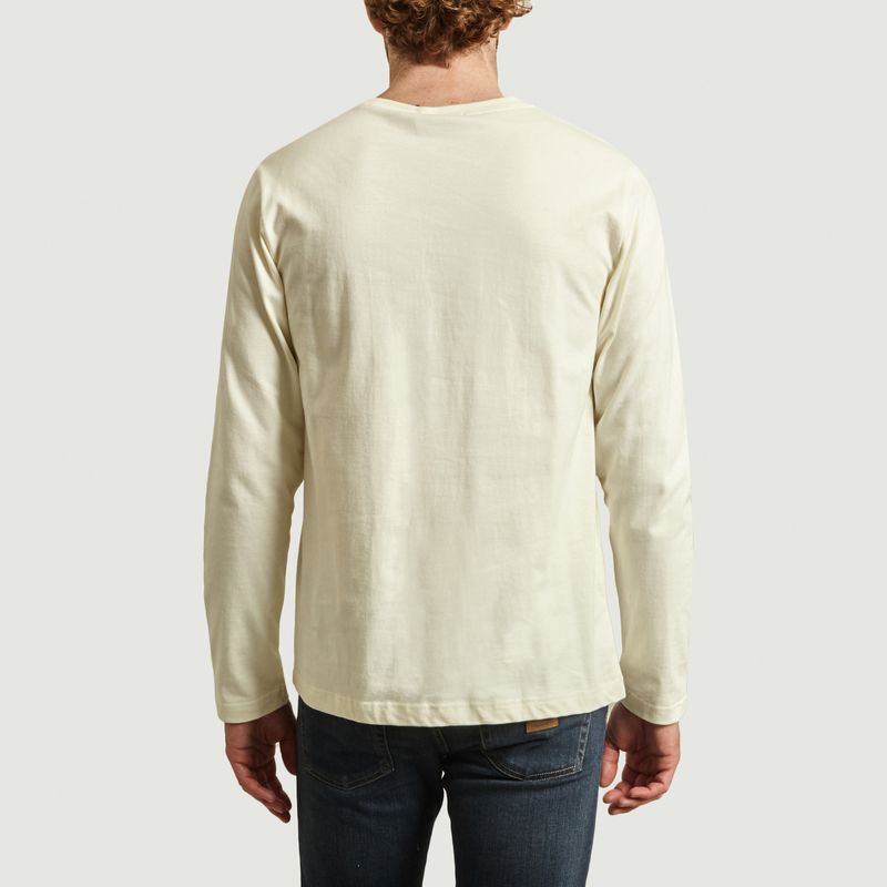T-shirt manches longues en coton bio Rudi - Nudie Jeans
