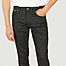 matière 12.75 oz. black organic cotton Lean Dean jeans - Nudie Jeans