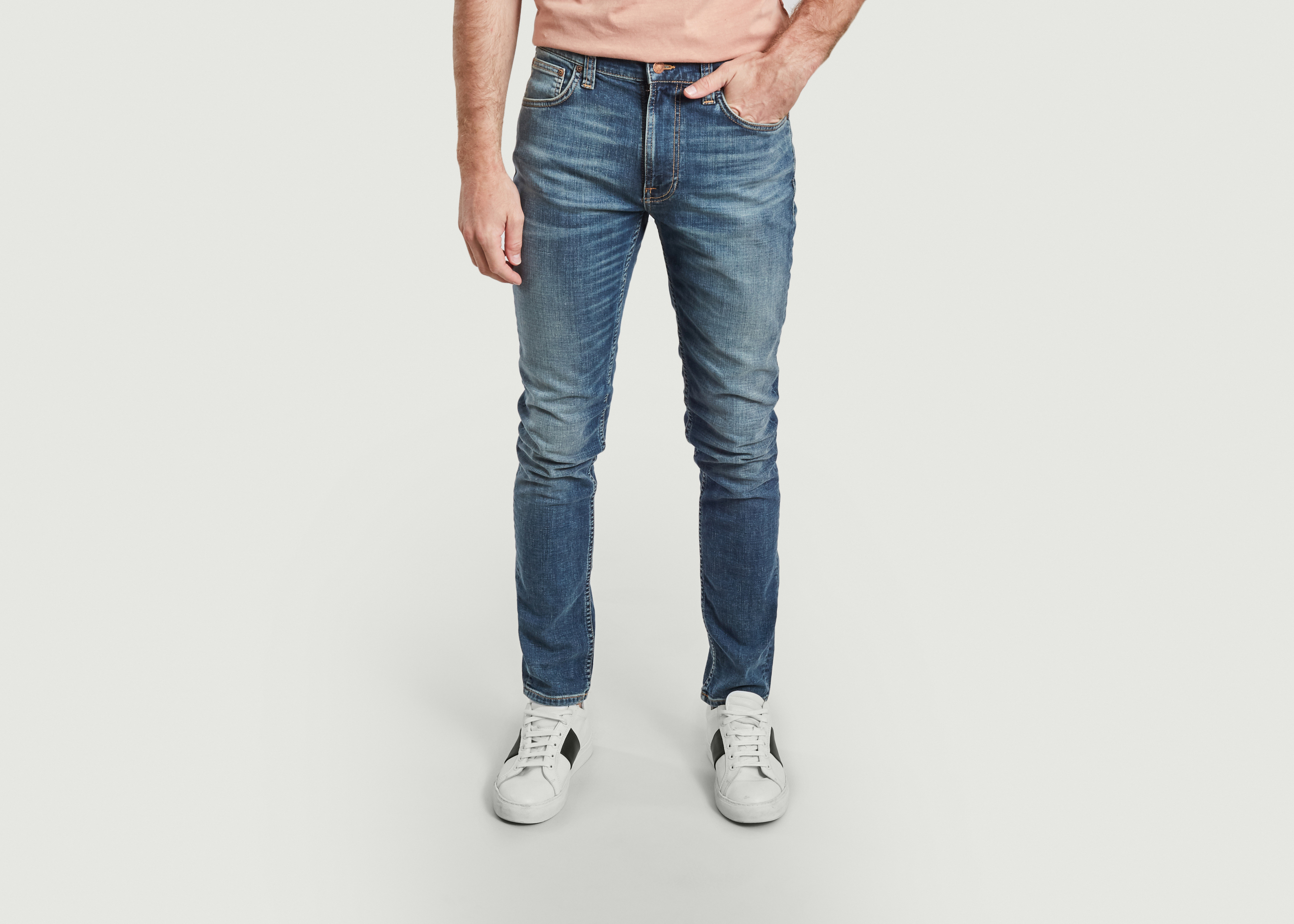 nudie tapered jeans