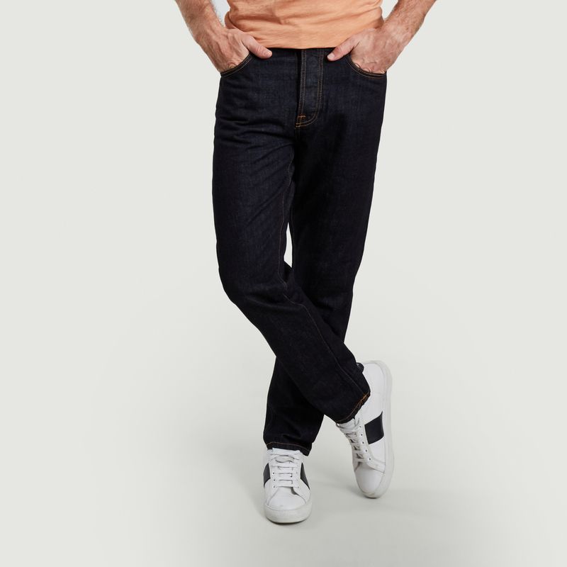 regular tapered jeans Raw Nudie Jeans 