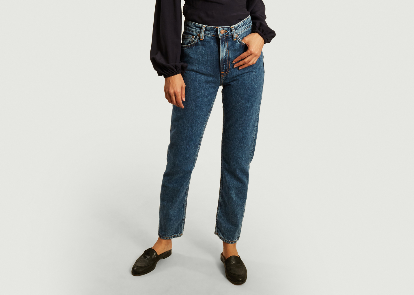 Breezy Britt Regular Tapered Jeans - Nudie Jeans