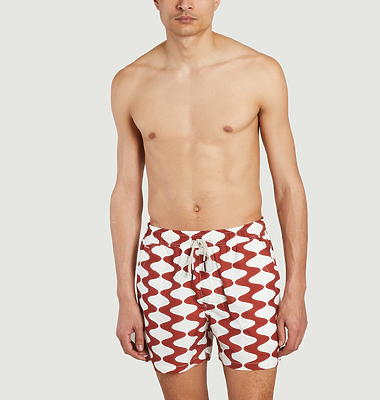 Big Lauda Geometric Swim Shorts