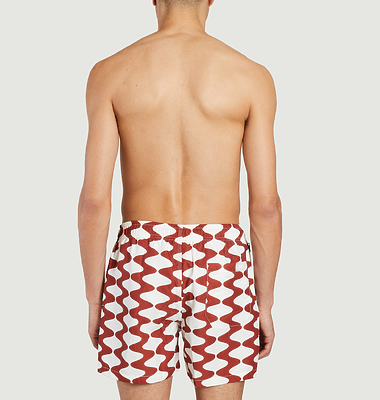 Big Lauda Geometric Swim Shorts