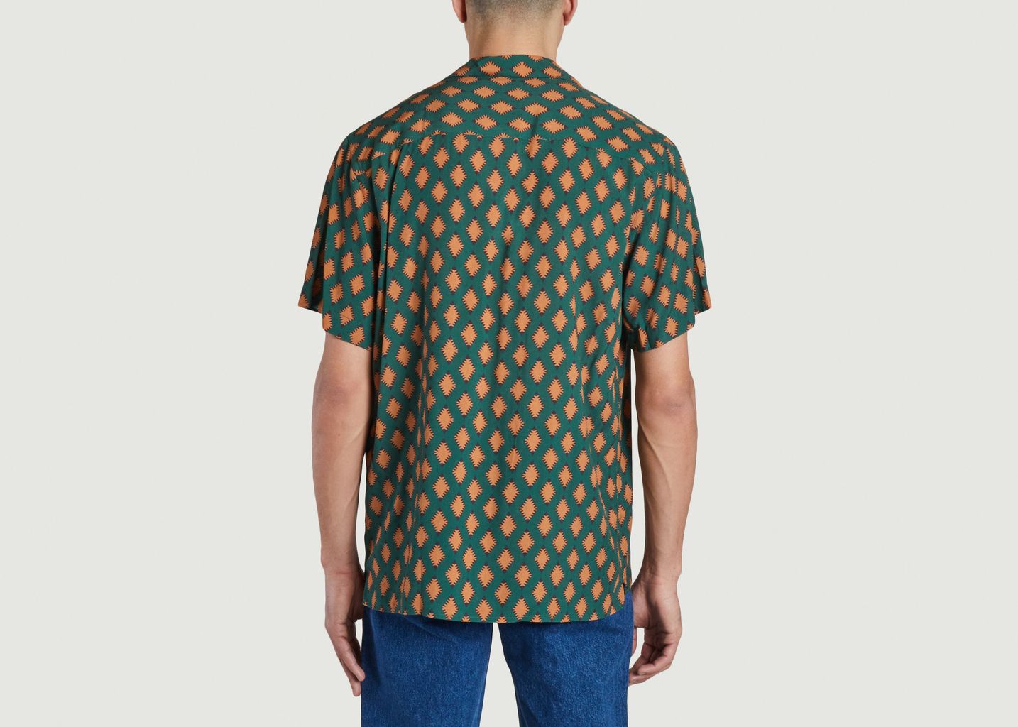Smokin Rustic printed shirt - OAS company