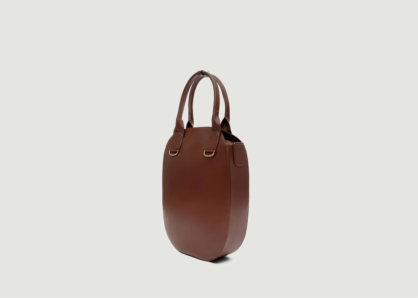 Roomy Classic Leather Tote - Octogony