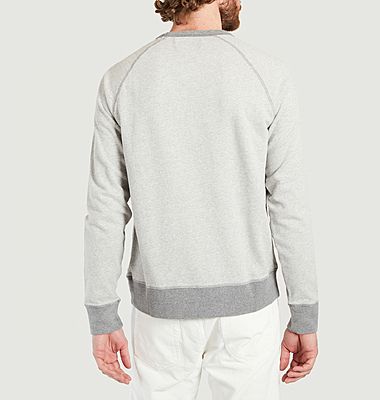 Sweatshirt bicolore en coton Chris