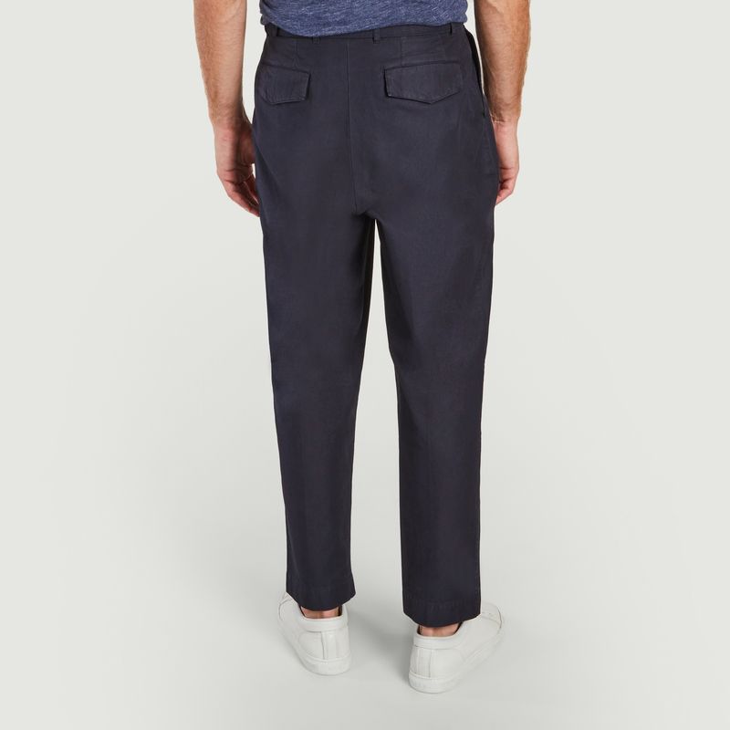 Sale Luigi Pants Navy Blue Officine 