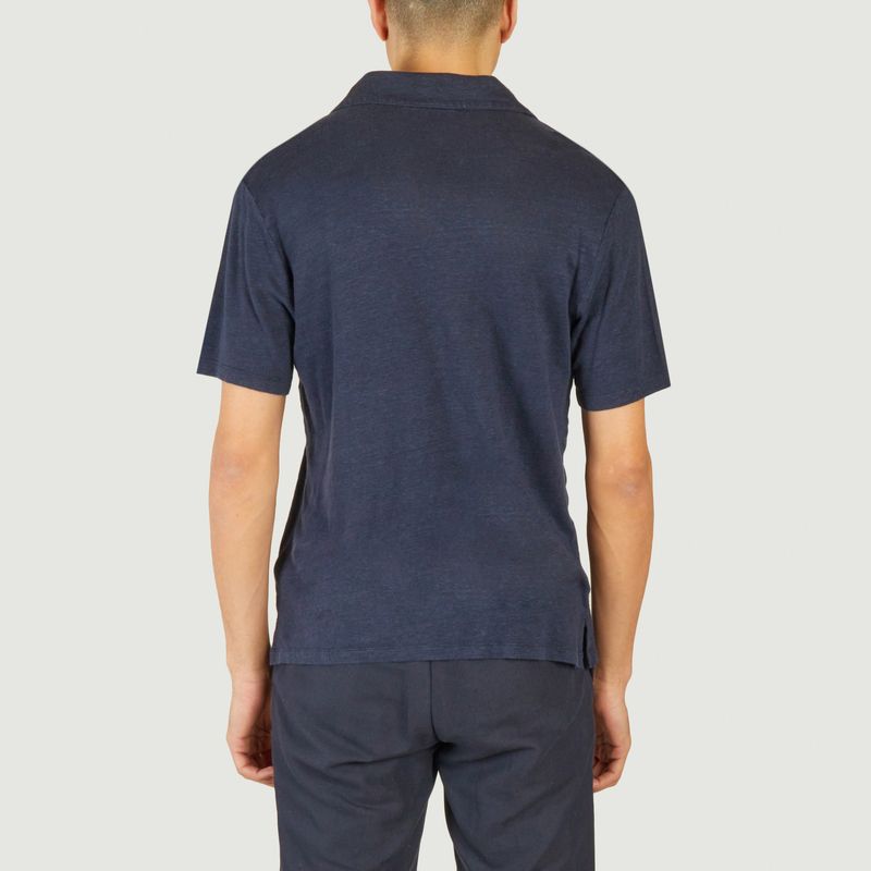 Simon linen polo shirt - Officine Générale