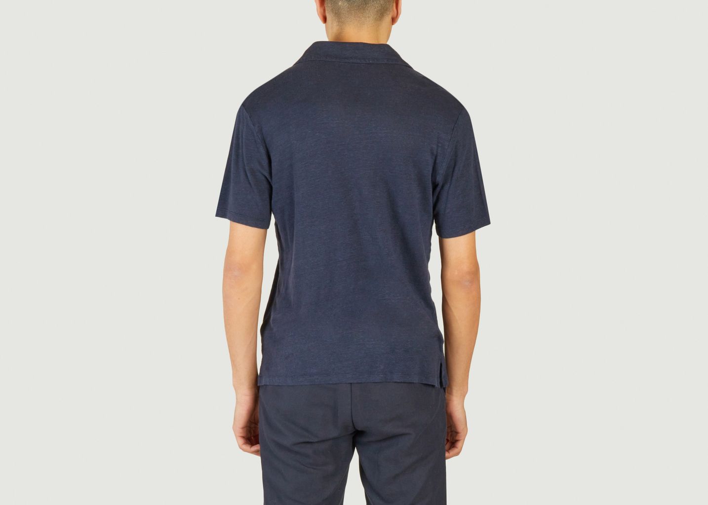 Simon linen polo shirt - Officine Générale