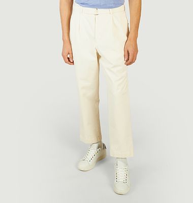Luigi organic cotton twill chino pants