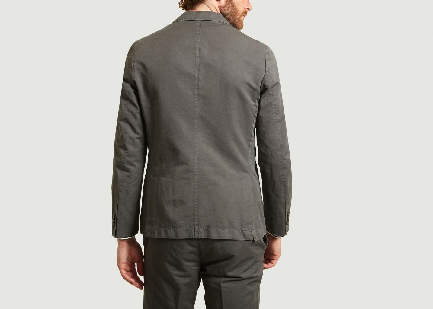 Veste de costume en coton et lin 375 - Officine Générale