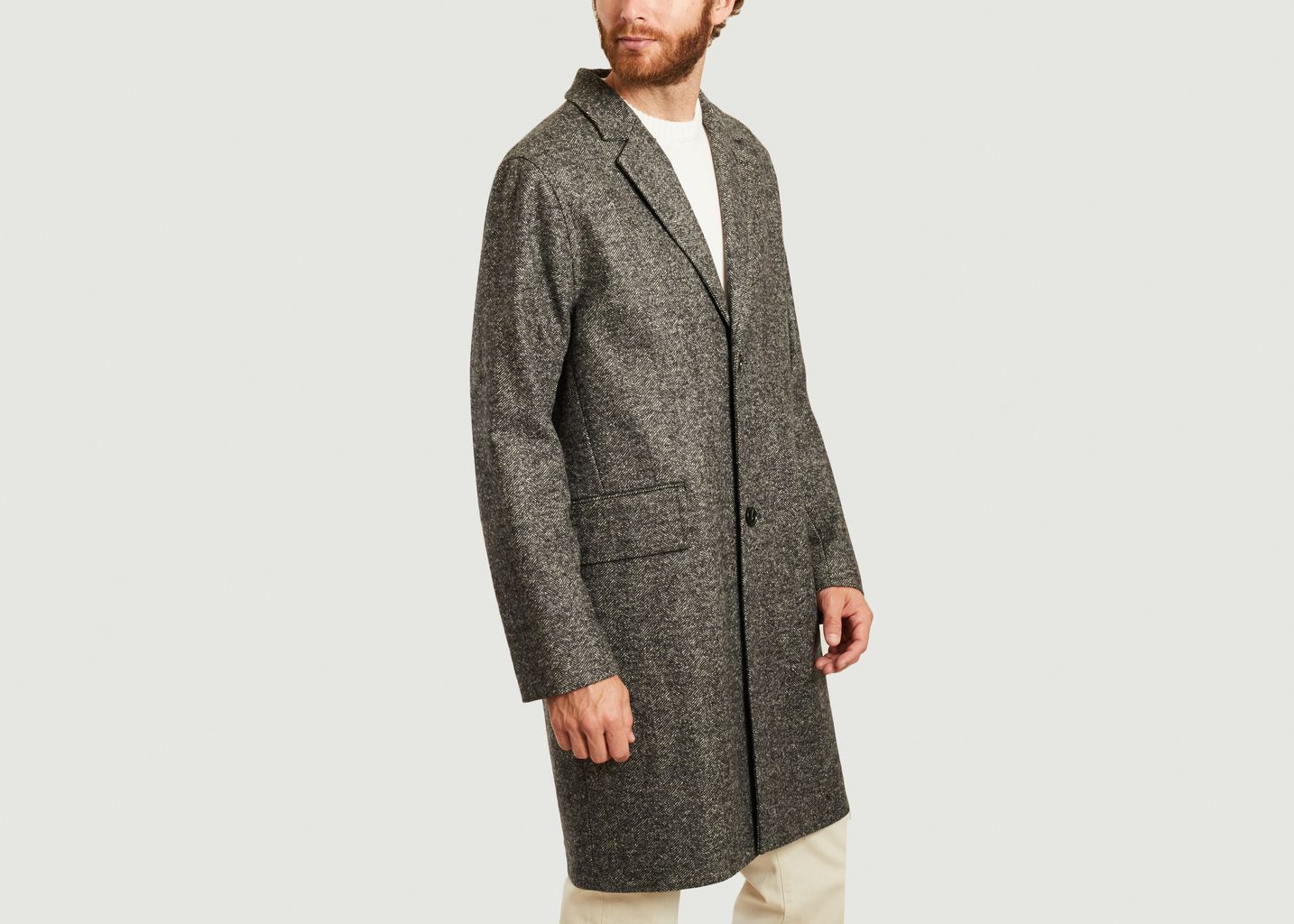 Manteau Oversize Matt Gris - Officine Générale