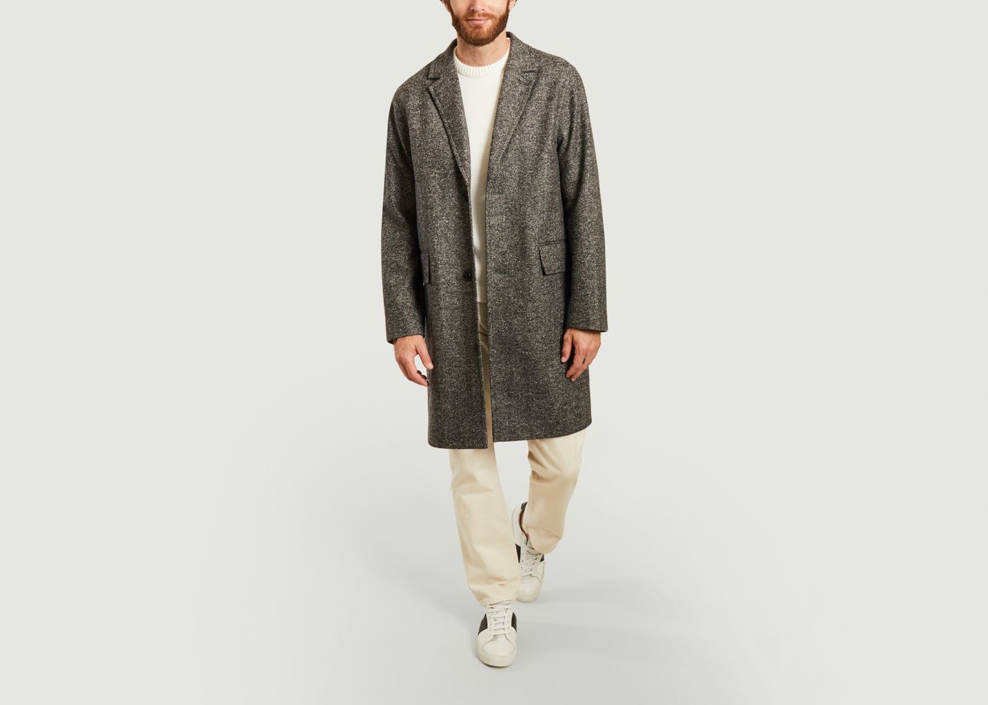 Manteau Oversize Matt Gris - Officine Générale