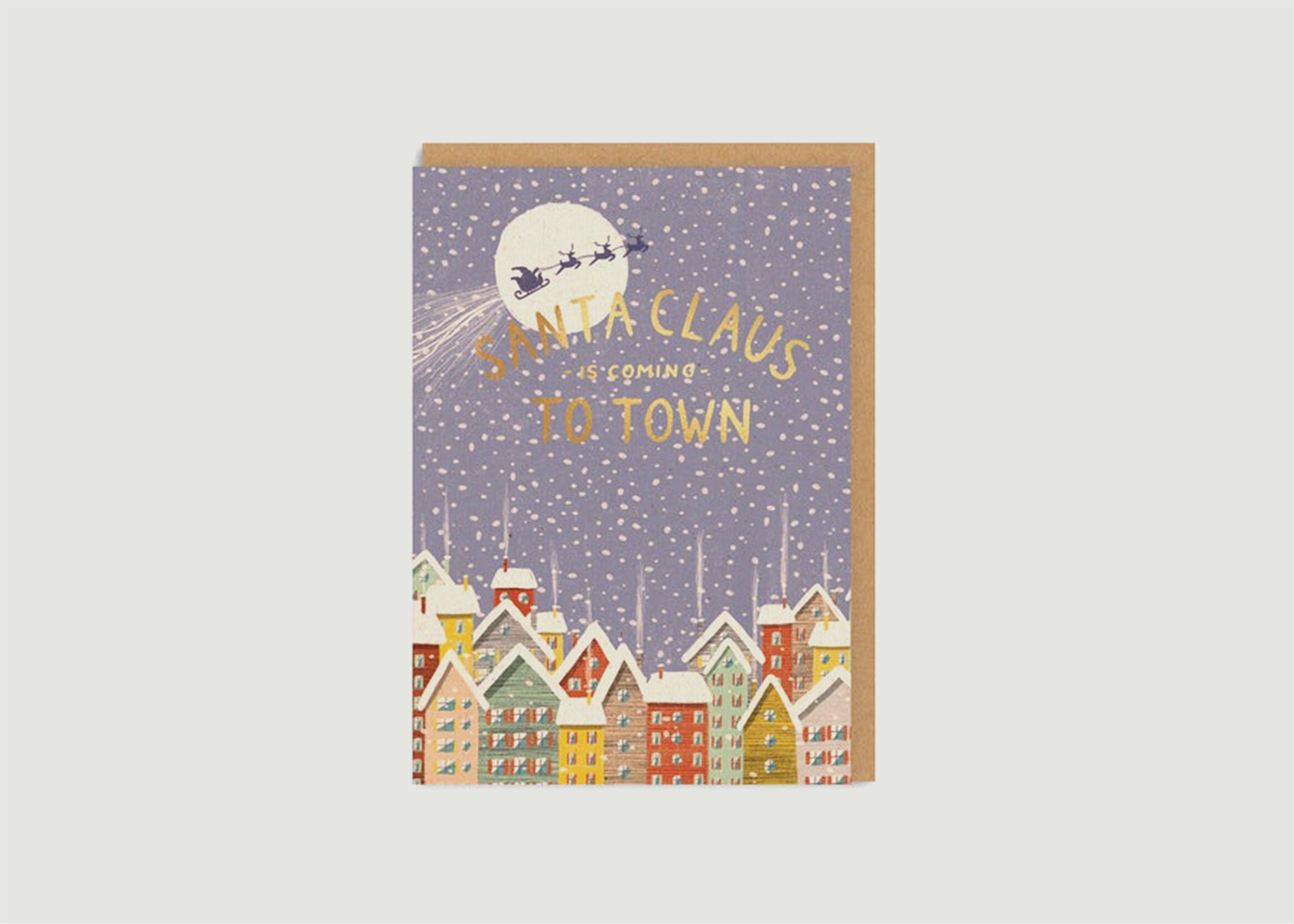 Karte Santa Claus is coming to Town - OHH DEER