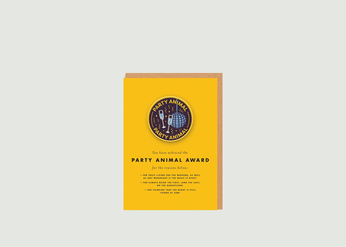 Party Animal Patch - OHH DEER