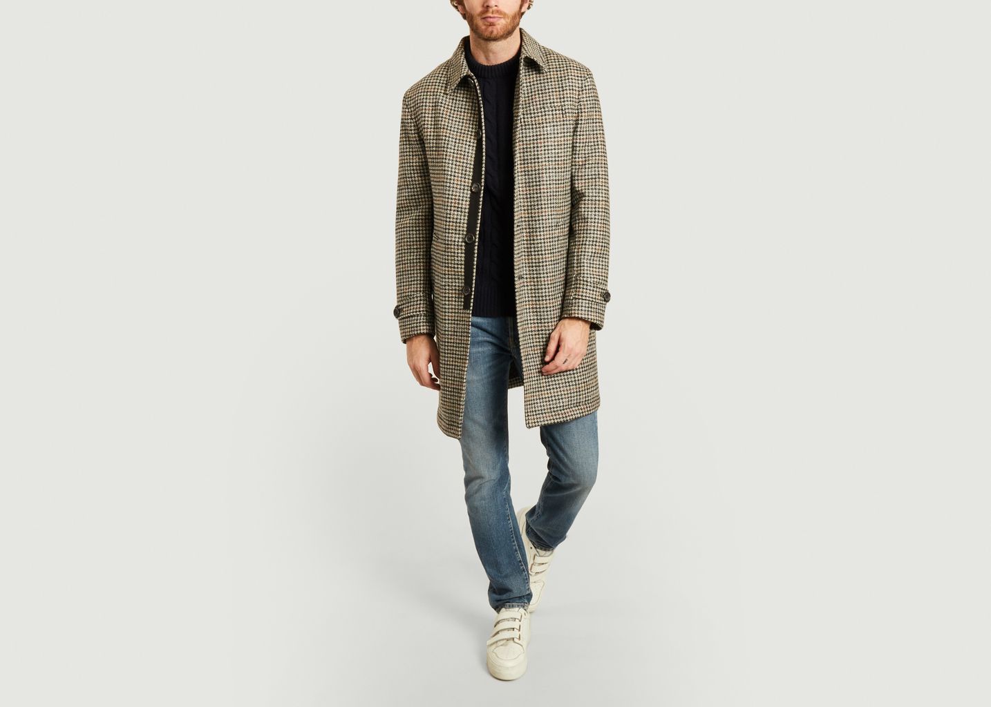 Grandpa coat Cream Oliver Spencer | L 
