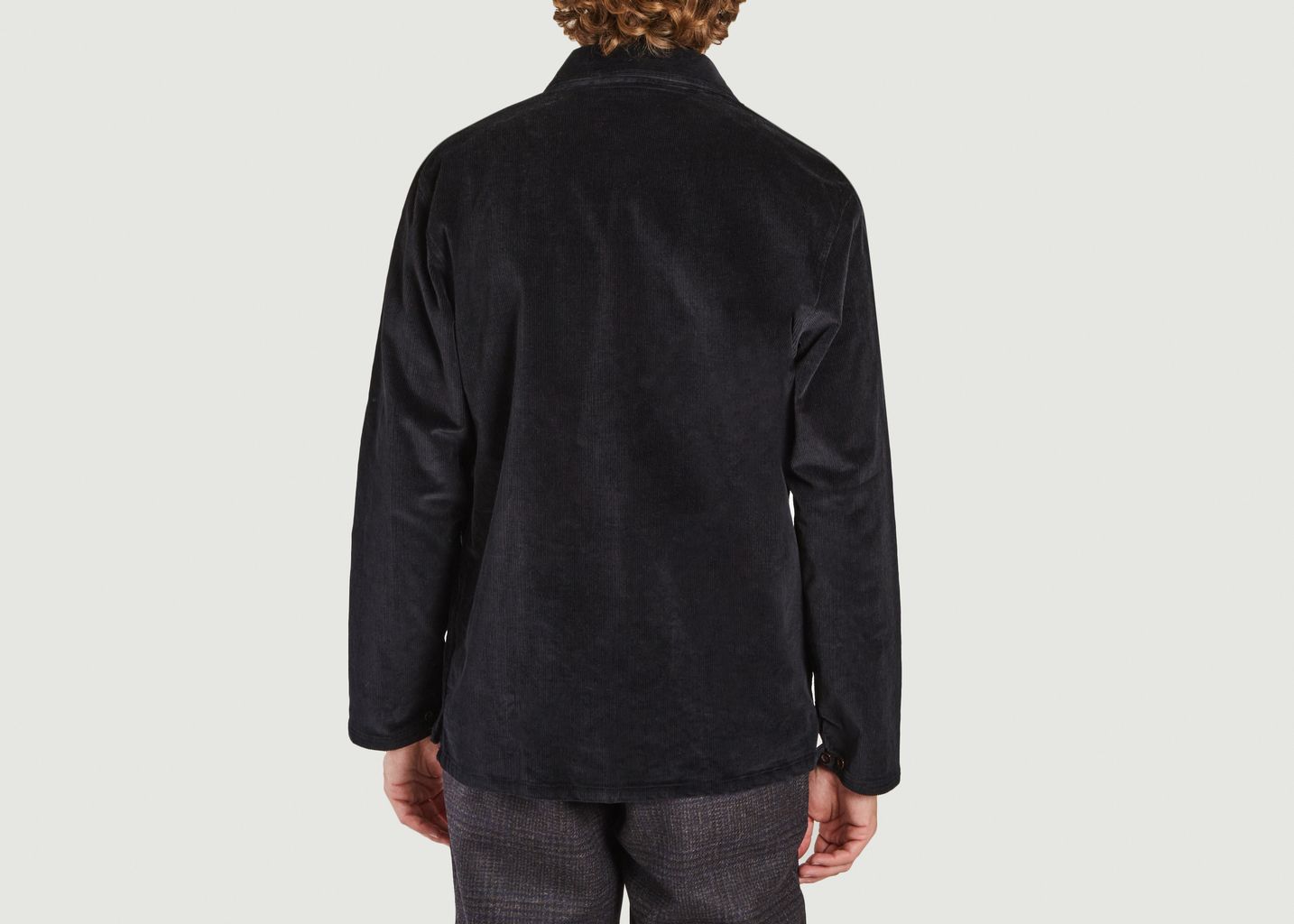 Veste boutonnée en velours côtelé Hockney - Oliver Spencer