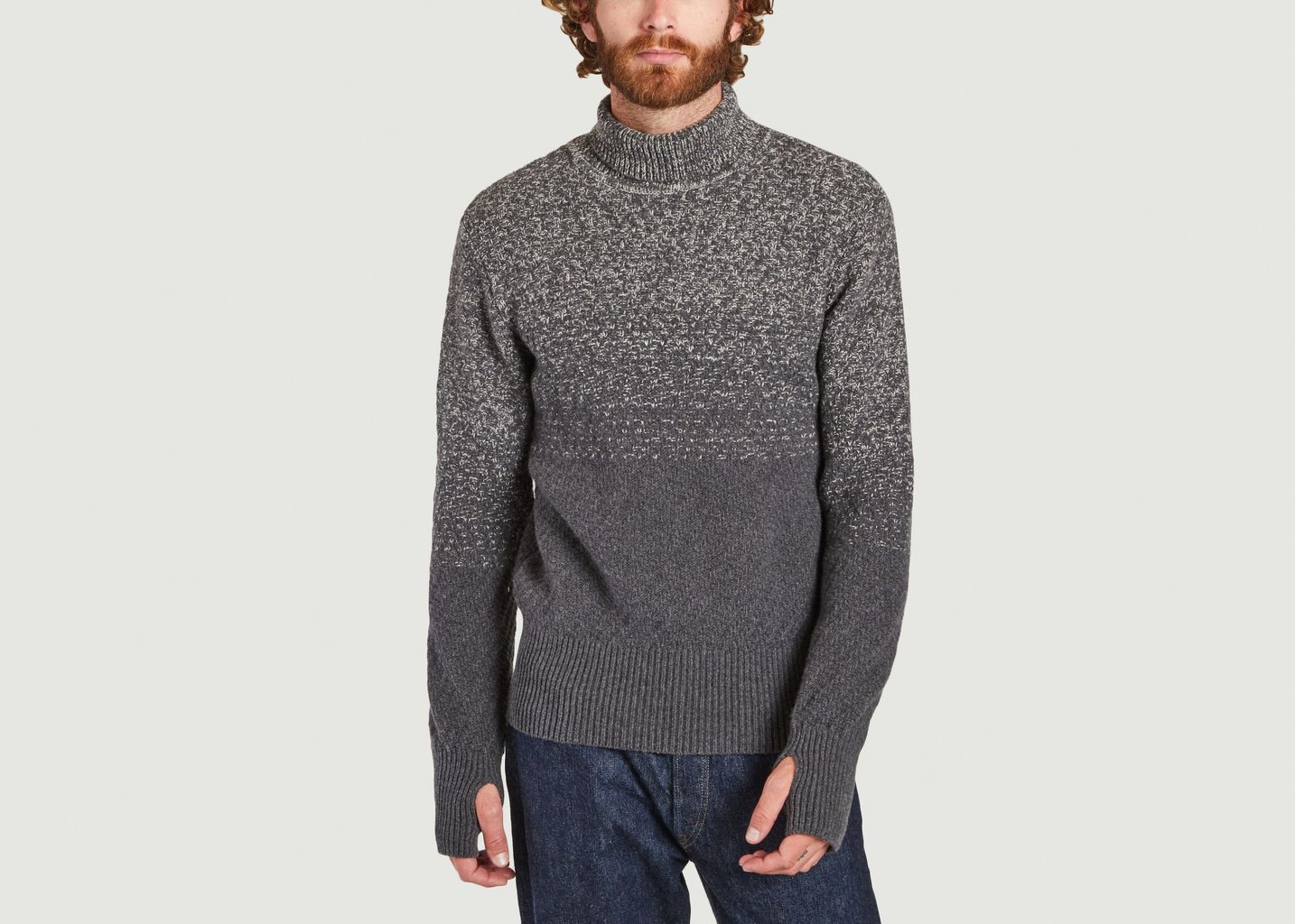 Talbot turtleneck extrafine wool sweater - Oliver Spencer