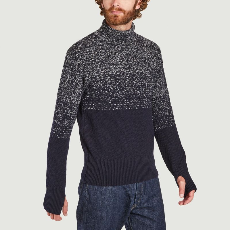 Talbot turtleneck extrafine wool sweater - Oliver Spencer