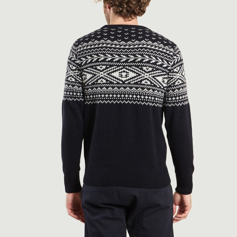 Pull Jacquard Bourrasque - Olow