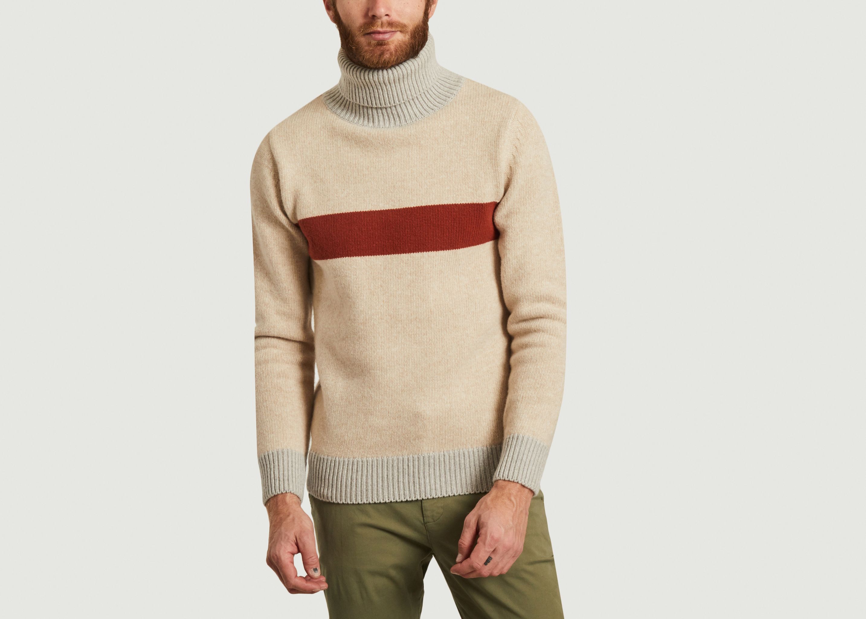Pebroc wool turtleneck sweater - Olow