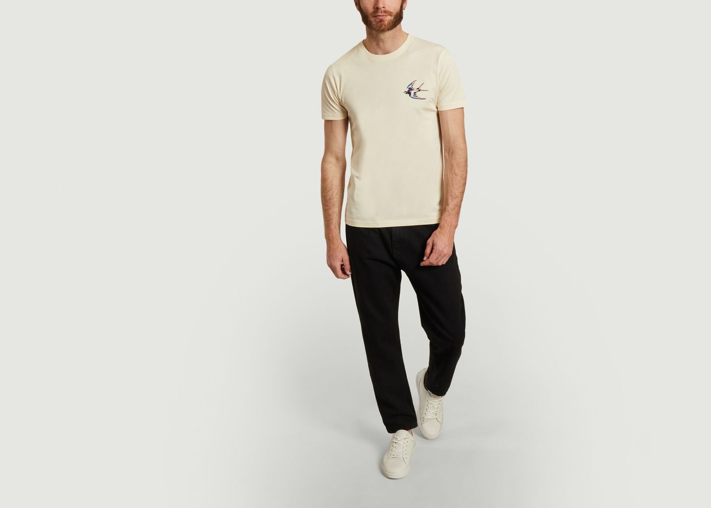 T-shirt en coton bio Colorful Bird - Olow