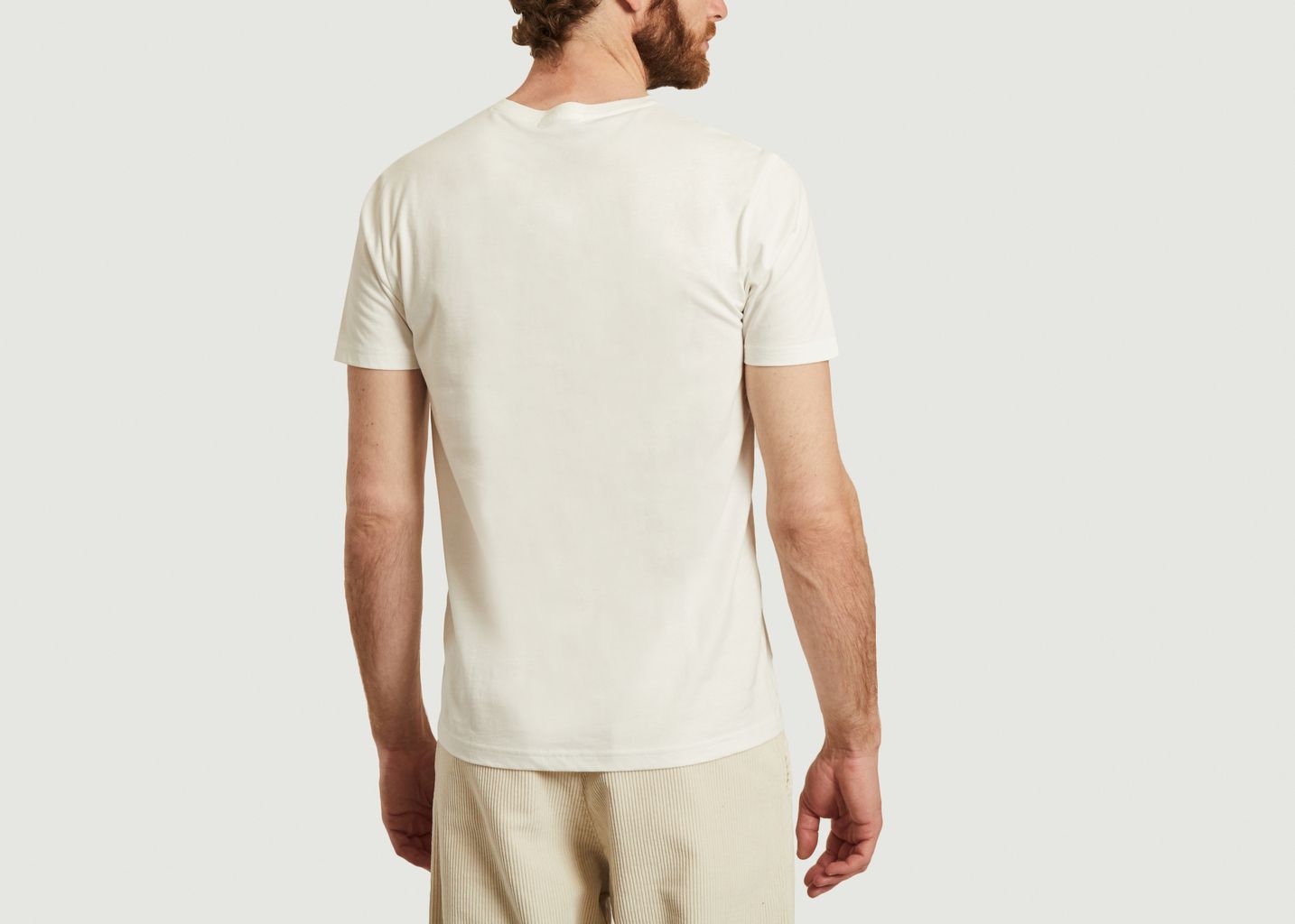 T-shirt avec poche et imprimé en coton bio Slam - Olow