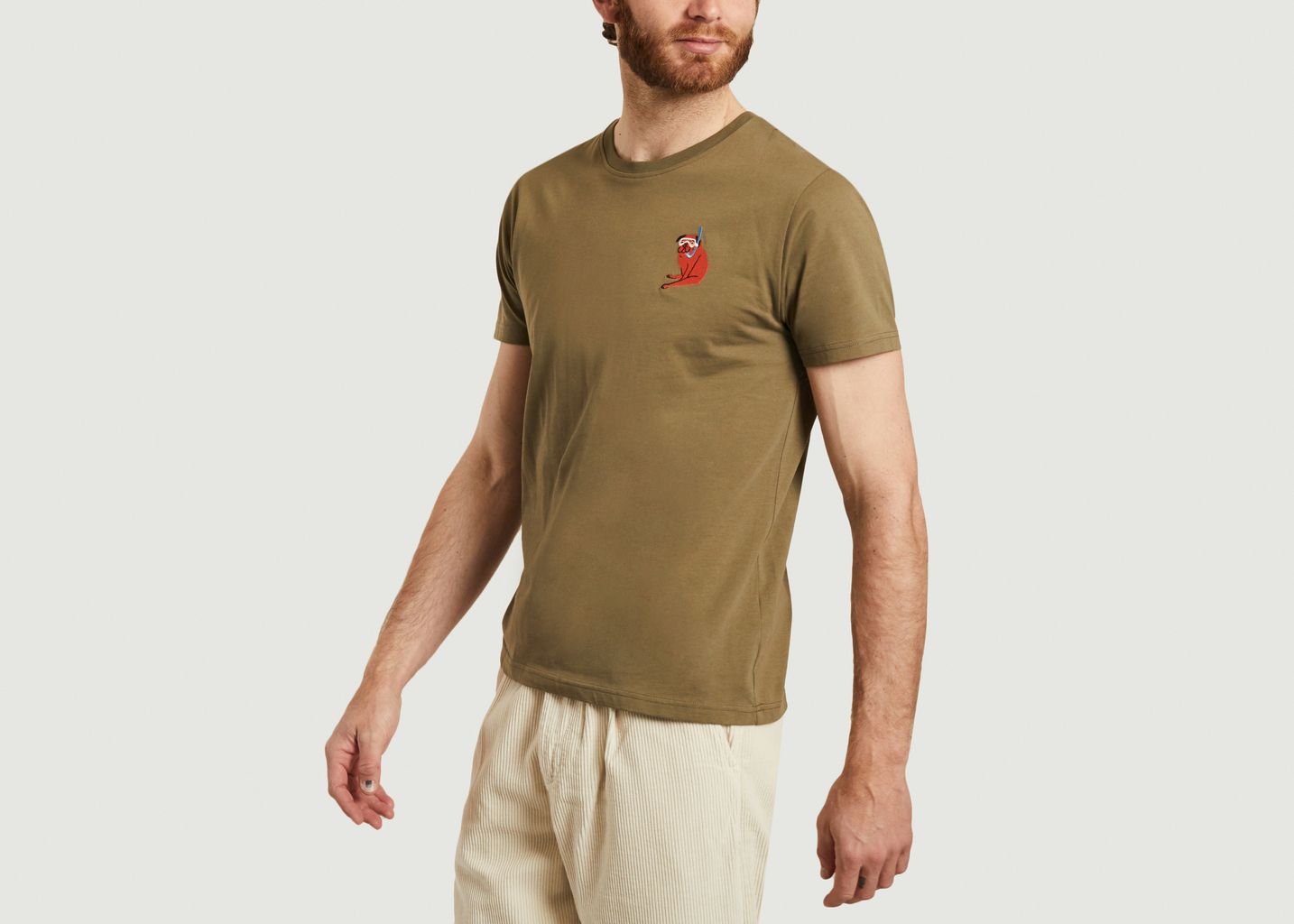 T-shirt en coton bio Snorkeling - Olow