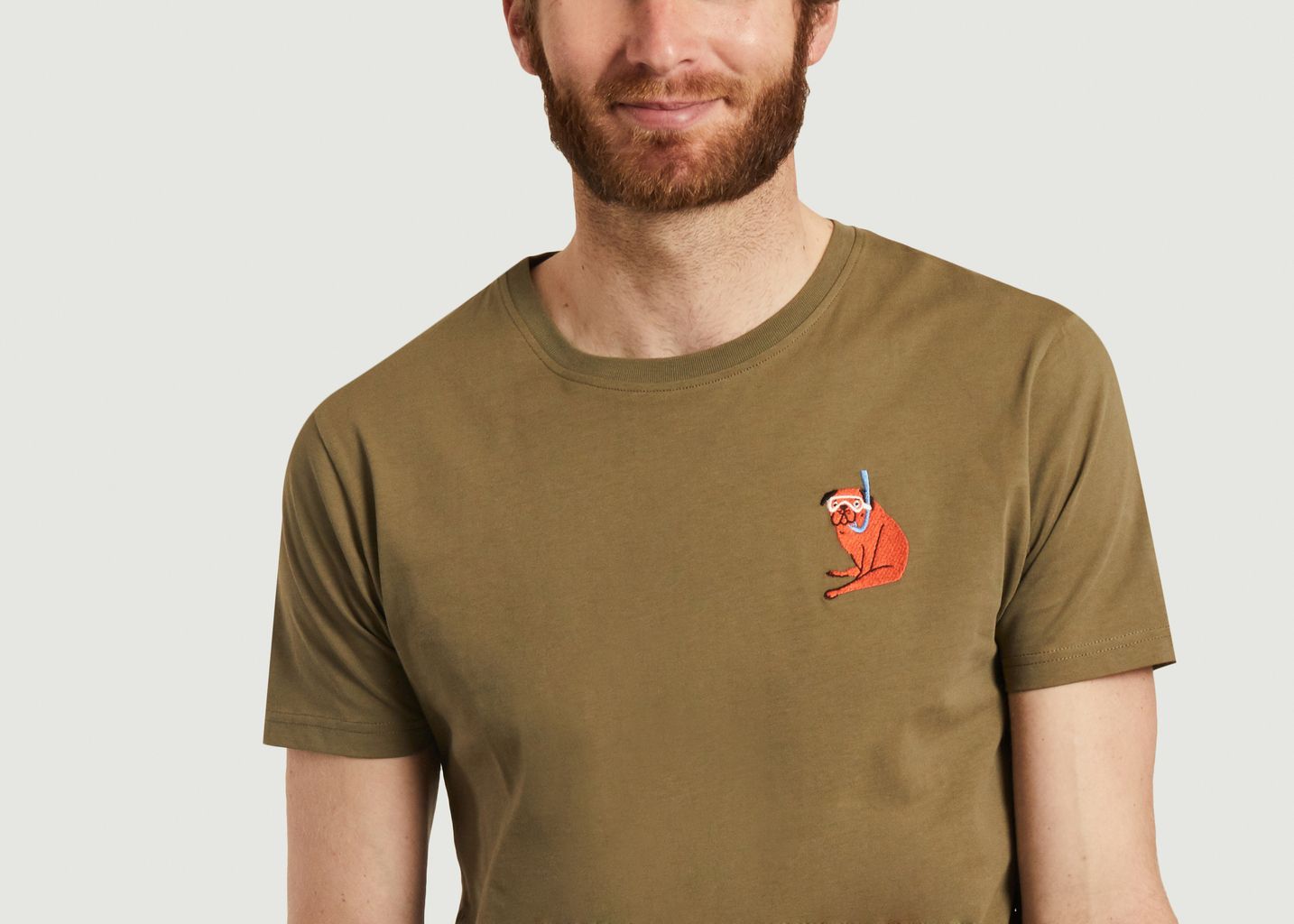 T-shirt en coton bio Snorkeling - Olow