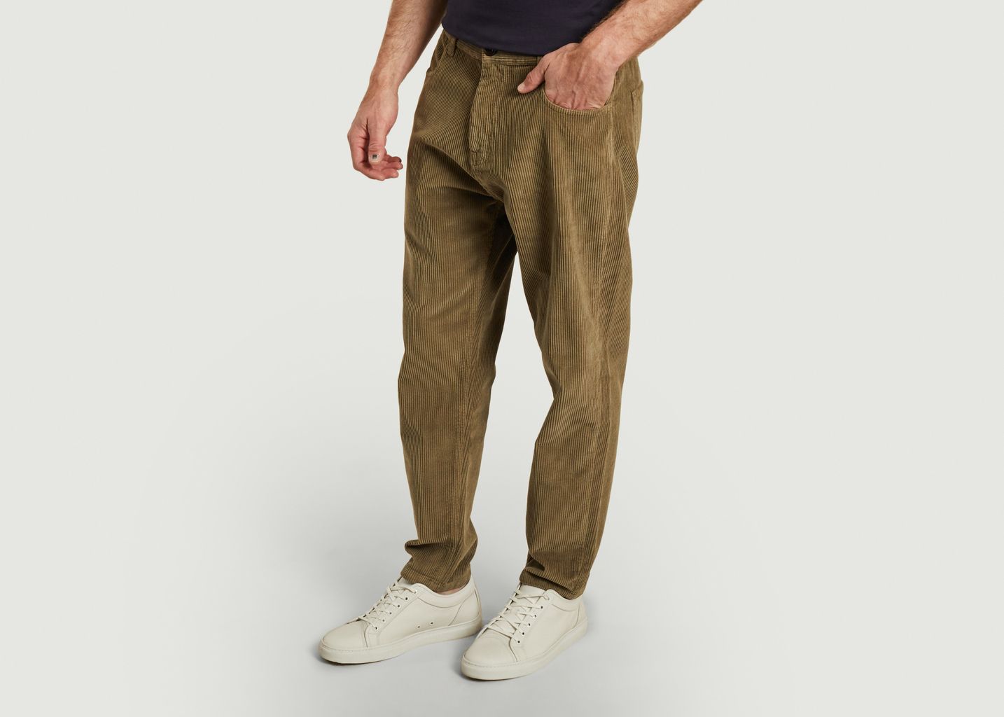 Pantalon en velours côtelé de coton bio Jacquot - Olow