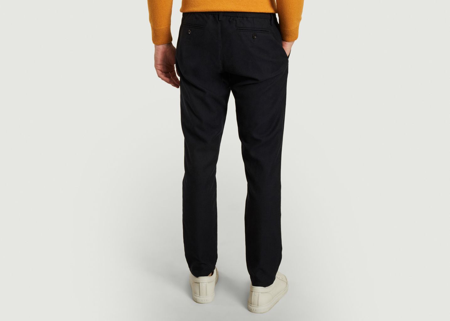 Pantalon chino en coton et laine - Olow