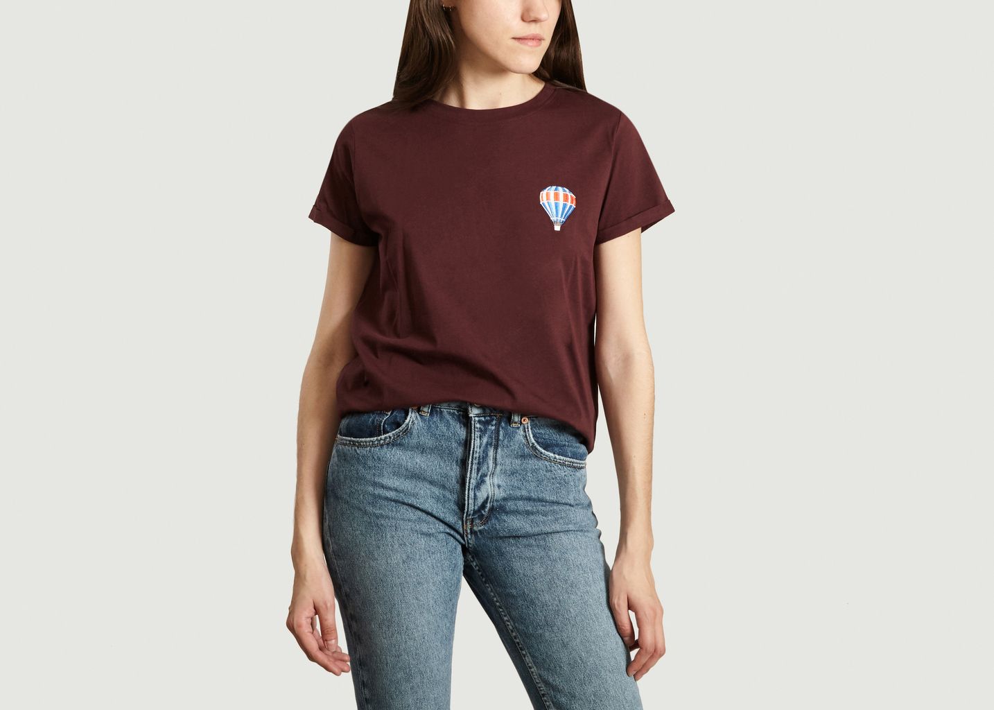 T-Shirt Montgolfière en Coton Biologique - Olow