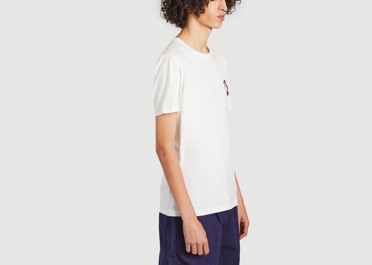 T-shirt Bronzette en coton bio broderie Atelier Titi - Olow