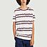 Screech organic cotton striped T-shirt - Olow