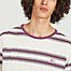 matière Screech organic cotton striped T-shirt - Olow