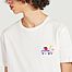 matière T-Shirt aus Bio-Baumwolle mit Stickerei Tonton du bled x Elsa Martino - Olow