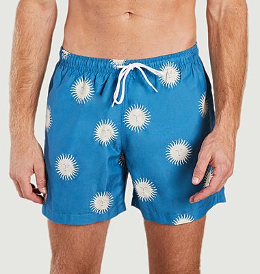 Solar x Isabelle Vandeplassche patterned swim shorts