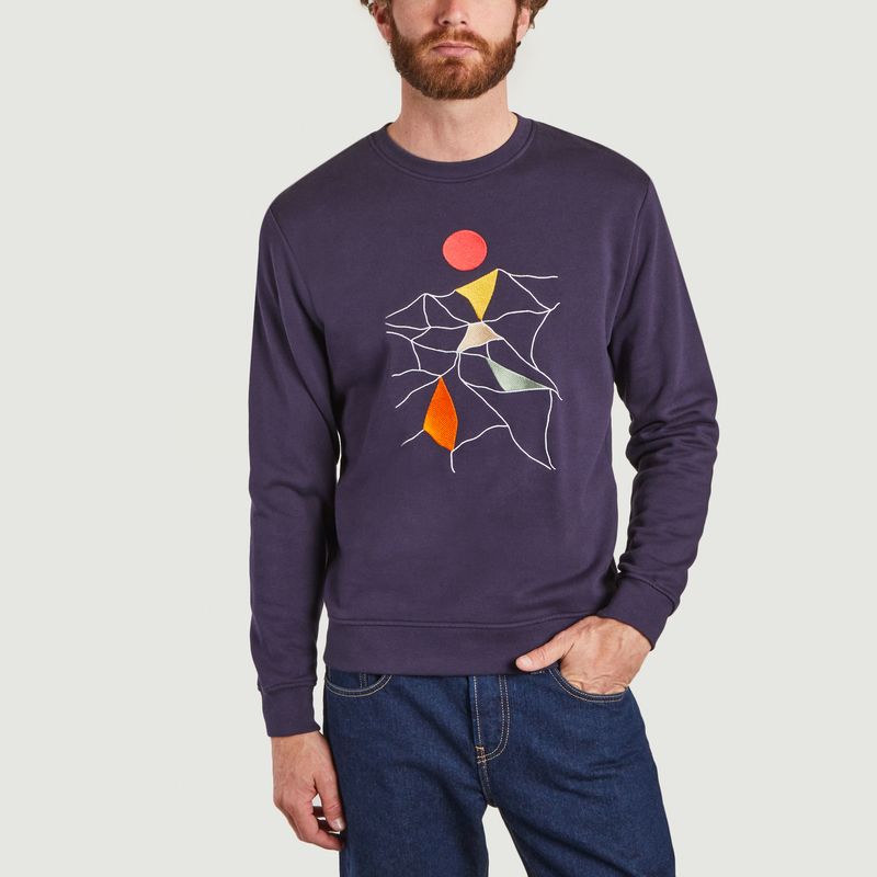 Olow x Alessandra Weber embroidered sweatshirt - Olow